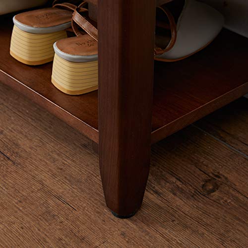 XKZG Shoe Rack Bench Wooden Shoe Storage Bench Entryway - Image 7