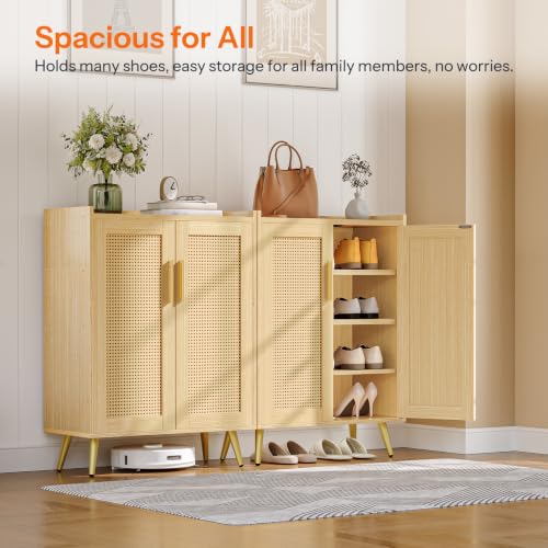 HOOBRO Shoe Cabinet, 5-Tier Shoe Storage Cabinet - Image 3