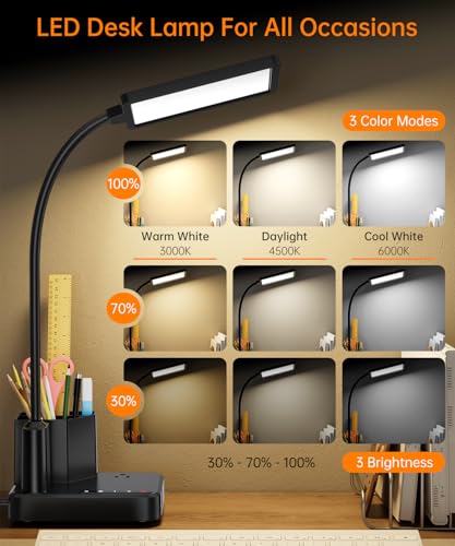 Desk Lamp, COZOO LED Desk Lamps for Home Office with | All Products - Image 3