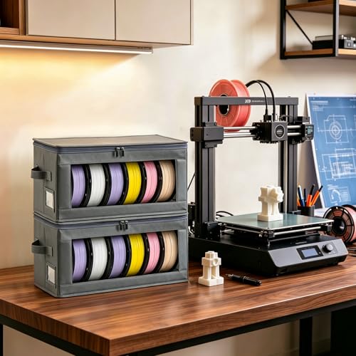 4-Pack Large Filament Storage Boxes for 3D Printer Spools - Image 3
