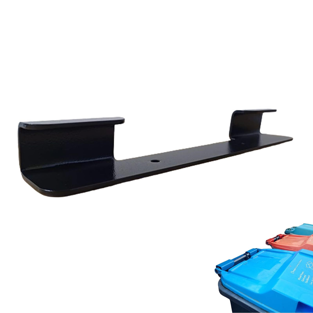 2024 New Steel Wheelie Bin Brackets,Strong Durable Outdoor - Image 1