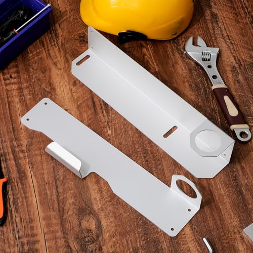 Set of 2 Aluminum Wall Mount Floor Jack Holder Jack Stand Wall - Image 7