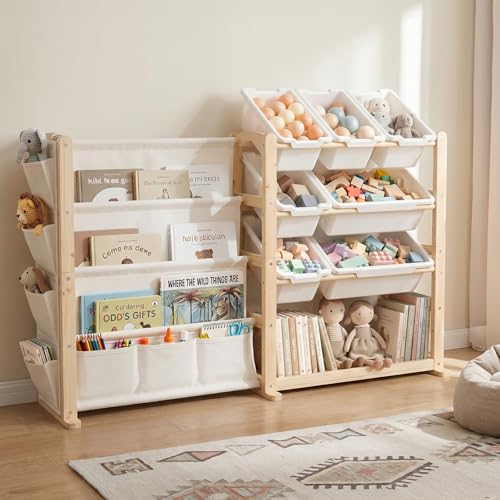 Fodoss Book Shelf for Kids Rooms - Toy Storage Organizer - Image 2