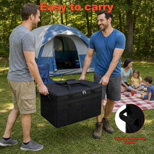 Camping Storage Bag with Customizable Compartments 20"L x - Image 6