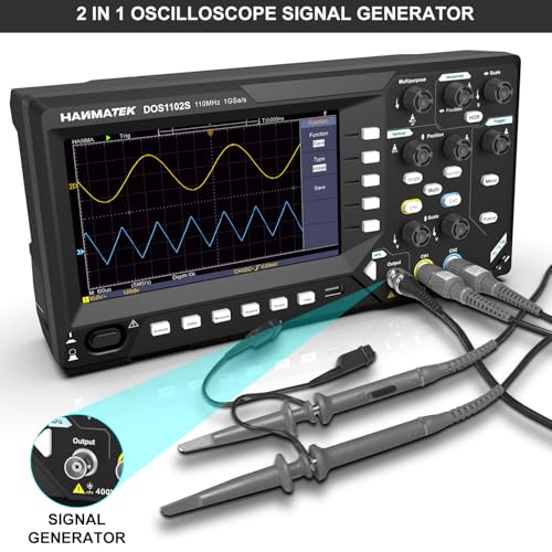 HANMATEK 2 in1 Digital Storage Oscilloscope - Image 5