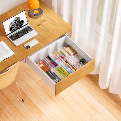 Yieach 5 Pack 6 Inch Tall Acrylic Drawer Divider - Image 7
