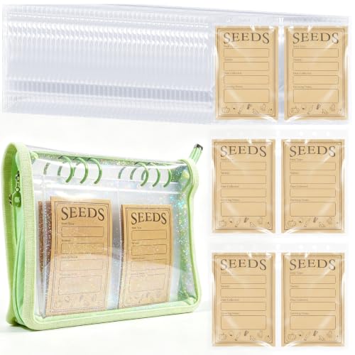 Seed Storage Organizer Binder, Seed Packet Organizer - Image 2
