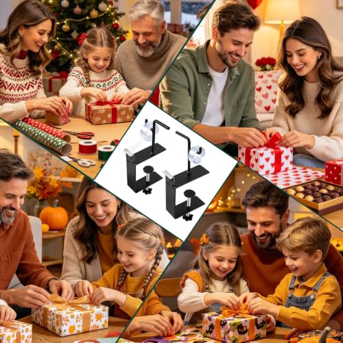 3-in-1 Tabletop Gift Wrapping Paper Holder Tool | Tools & Home Repair - Image 7