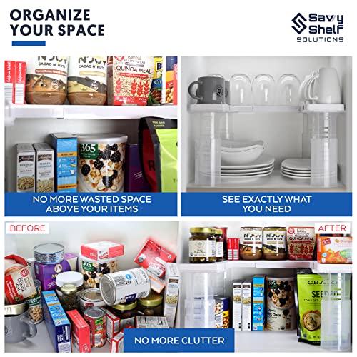 Savvy Shelf Adjustable Pantry & Can Storage Organizer - Kitchen - Image 6