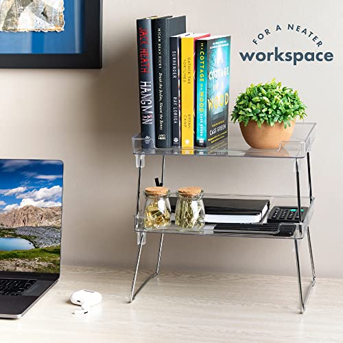 Masirs Clear Stackable Shelf, Easily Organize Your Kitchen - Image 8