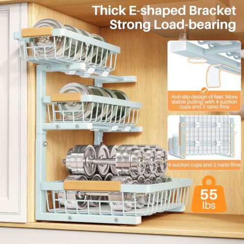 PXRACK Under Sink Organizer, 1-Pack 3-Tier Height - Image 7