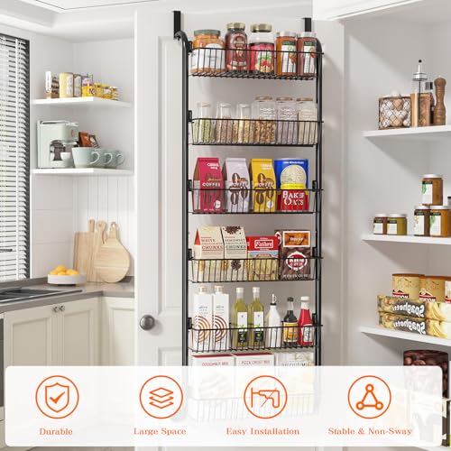MIAOLI Over the Door Pantry Organizers and Storage, | All Products - Image 5