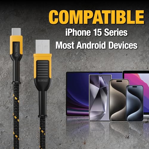 DEWALT Heavy Duty USB C Cable - Image 6