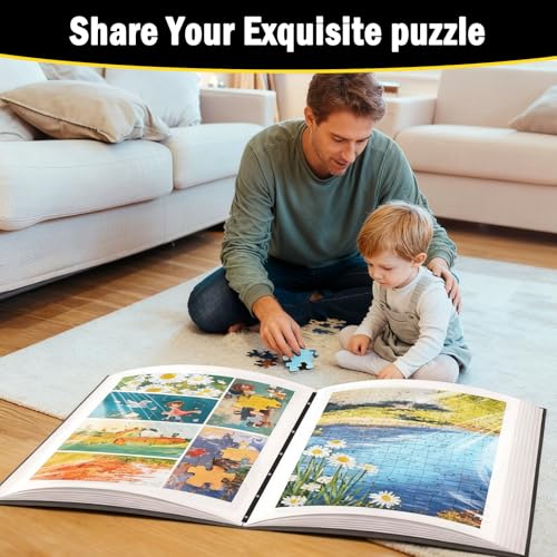 Puzzle Storage Folder Book for 1000pcs Puzzle, 28.3" x - Image 3