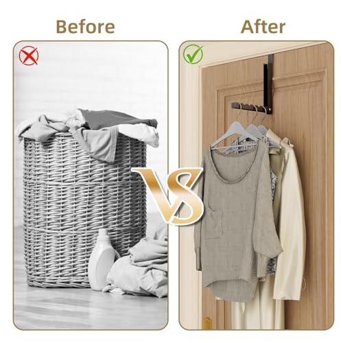 Over The Door Hanger Folding Clothes Drying Rack, Folding - Image 7