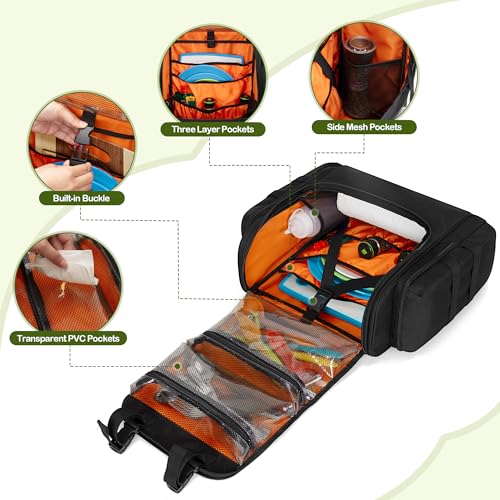 HODRANT Large Tactical Camping Kitchen Organizer for BBQ Cooking - Image 3