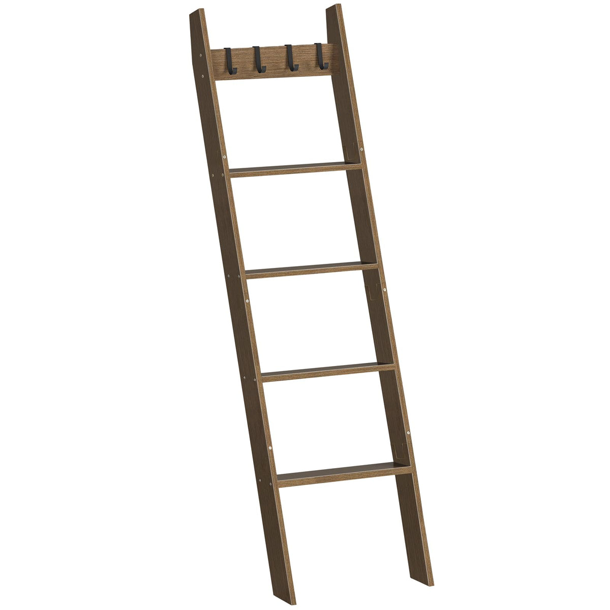 HOOBRO Blanket Ladder for Living Room and Bedroom, 5-Tier - Image 1
