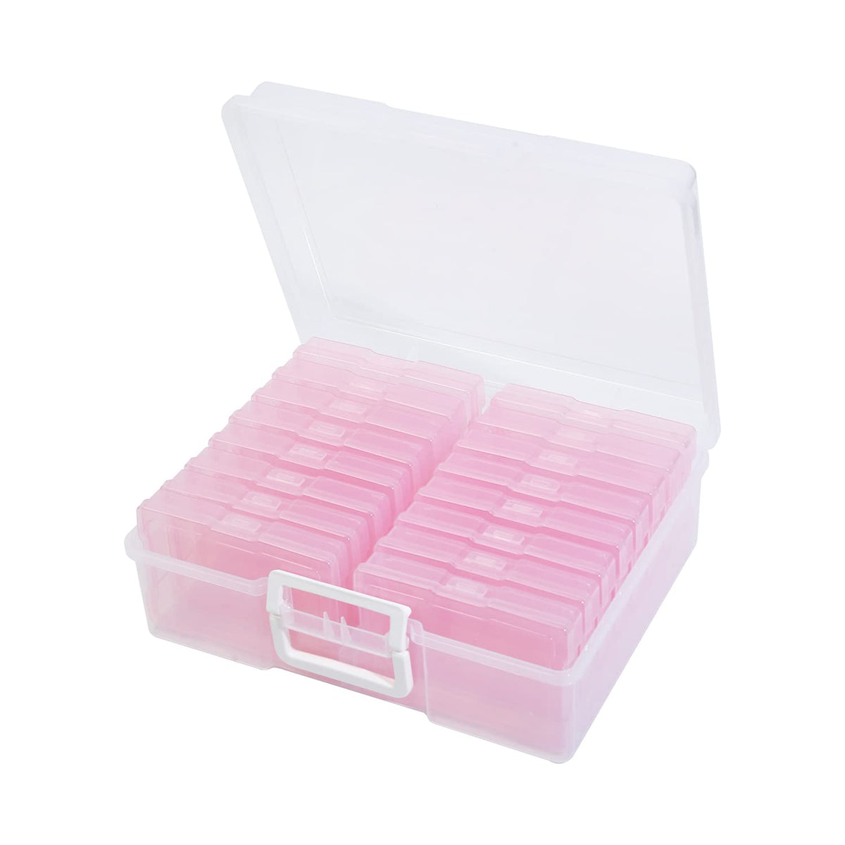 4" x 6" Photo Storage Case with Handle, 16 Inner Photo - Image 1