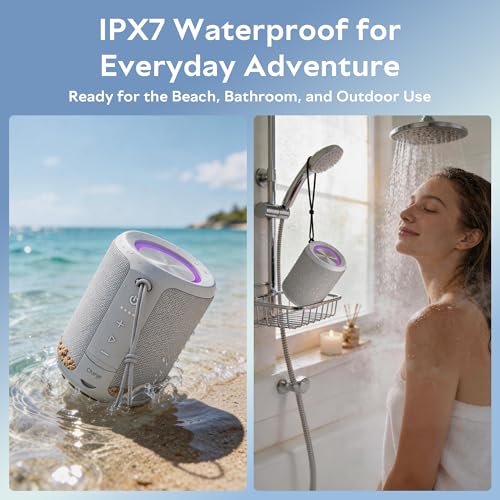 Portable Bluetooth Speaker, IPX7 Waterproof Wireless Speaker - Image 7