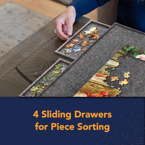 Bits and Pieces Lightweight Jigsaw Puzzle Board | Home Organization - Image 5