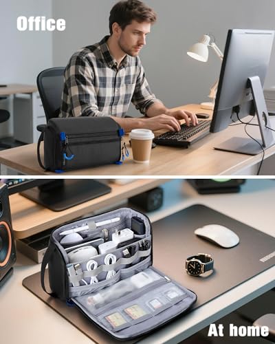 Smasrob Electronics Organizer Travel Case, Tech Bag Charger Pouch - Image 7