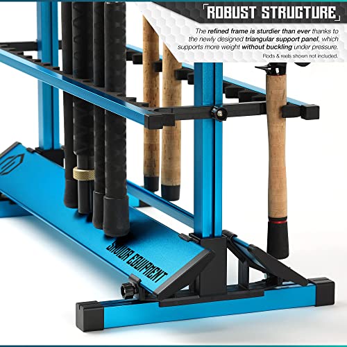 Savior Equipment Fishing Rod Rack Holder Organizer, 24-48 - Image 6