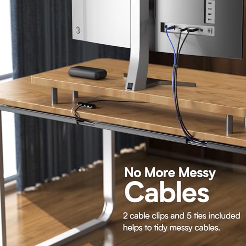 Delamu 4 Pack Cord Organizers for Desks, 62.8in Cable - Image 6