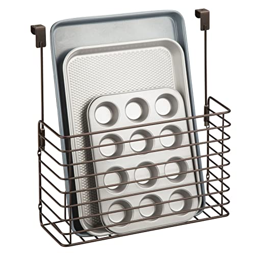 mDesign Over The Cupboard Hanging Storage Basket – M | All Products - Image 2
