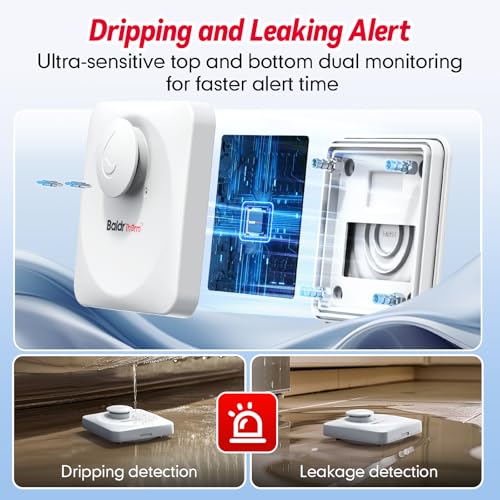 WiFi Water Leak Detector, Hub & Water Leak Sensor 3 Pack - Image 6