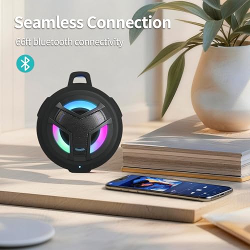 EBODA Bluetooth Shower Waterproof Speaker Portable Gifts - Image 7