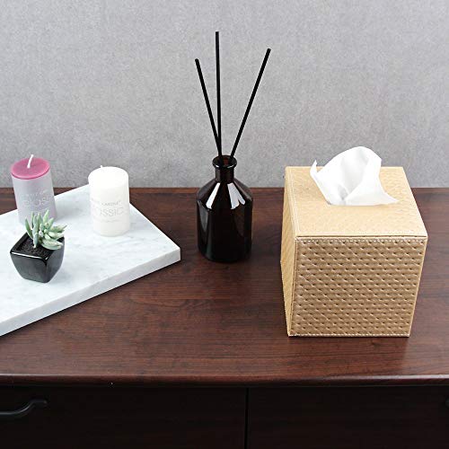 J JACKCUBE DESIGN Square Paper Facial Tissue Box Cover Holder - Image 3