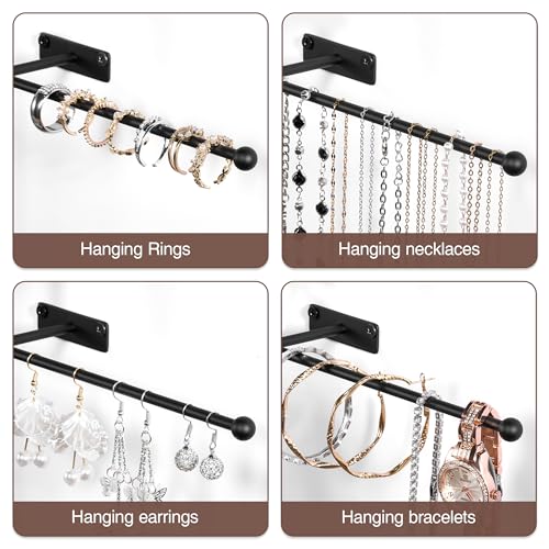 Wall Hanging Jewelry Organizer 12.6", Screw Included - Image 5