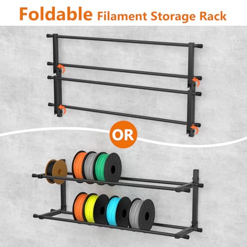 3D Printer Filament Storage Rack Wall Mount | Home Organization - Image 6