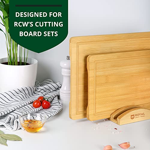 ROYAL CRAFT WOOD Cutting Board Stand for Cutting Board Sets - Image 4