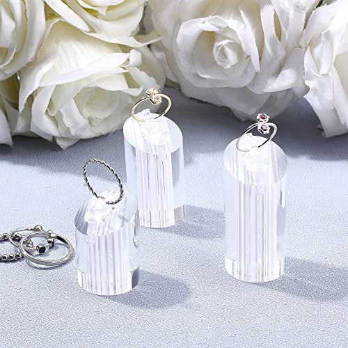 NBEADS 3 Pcs Acrylic Jewelry Display Stand Ring Show | Jewelry Organiz - Image 4
