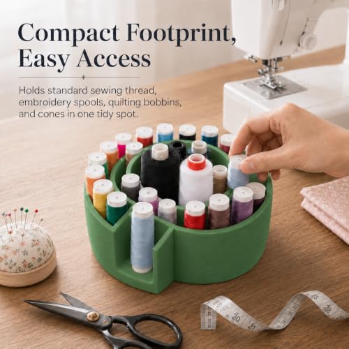 Sewing Thread Spool Holder Organizer – Spiral Design - Image 6