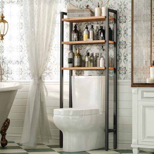 HOOBRO Over The Toilet Storage, 3-Tier Bathroom Organizer - Image 6