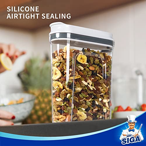 MR.SIGA Airtight Cereal Dispenser Set, Storage Containers - Image 6