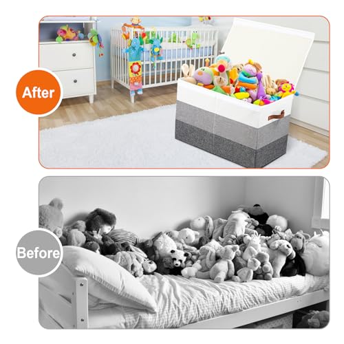 Mayniu Toy Box Storage Chest with Divider | Home Organization - Image 7