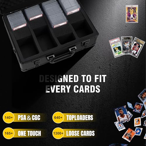 Graded Card Storage Box – Aluminum Alloy Trading Cards - Image 4