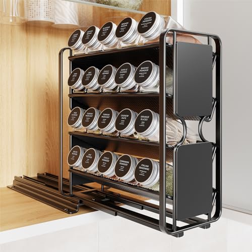Spice Rack Organizer Drawer Cabinet: Pull Out Spice - Image 2