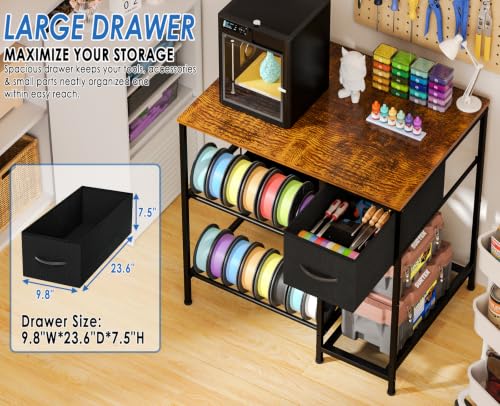 3D Printer Table with Filaments Storage, 3D Printer Stand - Image 4