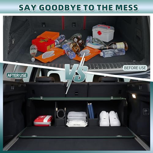 Car Trunk Organizer Sturdy Car Storage Organizer with Lid - Image 6