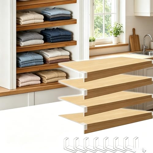45x16x2.5 in Rustic Farmhouse Wooden Wire Shelf Covers - Image 2