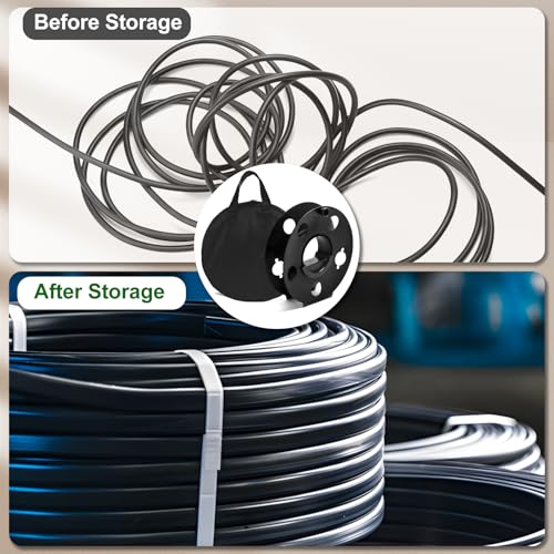 100 ft Cord Storage Reel with Carry Bag and Rotating Handle - Image 5