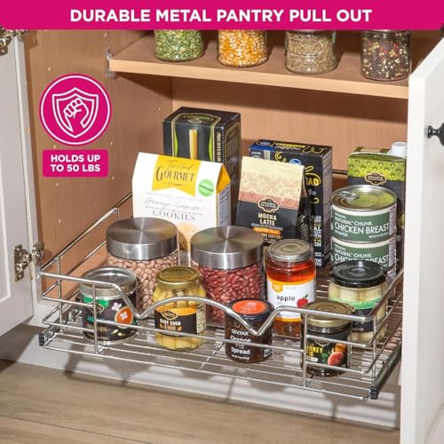 HOLDN’ STORAGE Pull Out Cabinet Organizer, Pantry Dr | All Products - Image 6