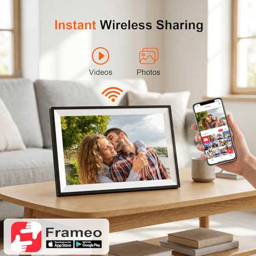 Digital Picture Frame, Frameo 15.6 Inch WiFi Digital Photo Frame - Image 3