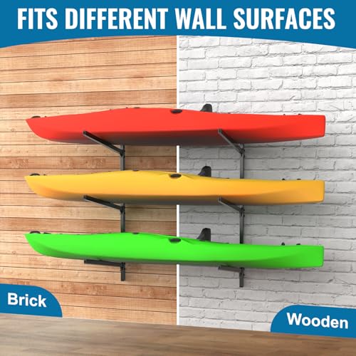 Kayak Storage Rack, Kayak Wall Mount Rack - Image 6