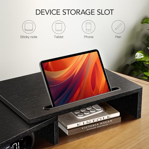 Dual Monitor Stand Riser for Desk, Office Desk Organizer Stand - Image 6