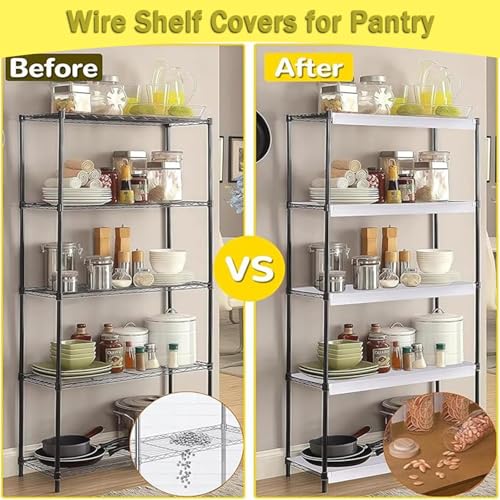 45x16x2.5 in Rustic Farmhouse Wooden Wire Shelf Covers - Image 5